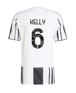Günstige Juventus Lloyd Kelly #6 Heimtrikot 2025-26 Kurzarm